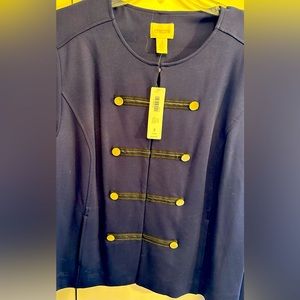 Chico’s Military Style Jacket - Size 3